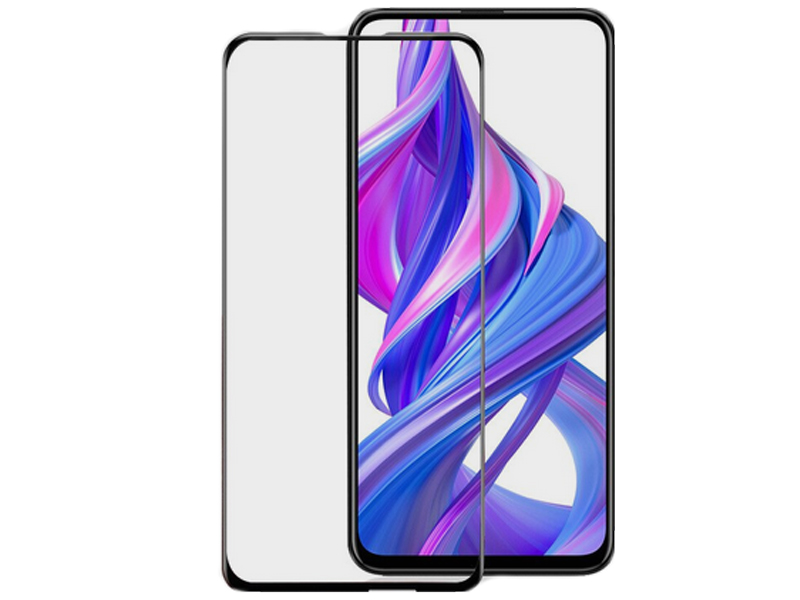 

Закаленное стекло DF для Honor X9 Full Screen + Full Glue Black Frame hwColor-139