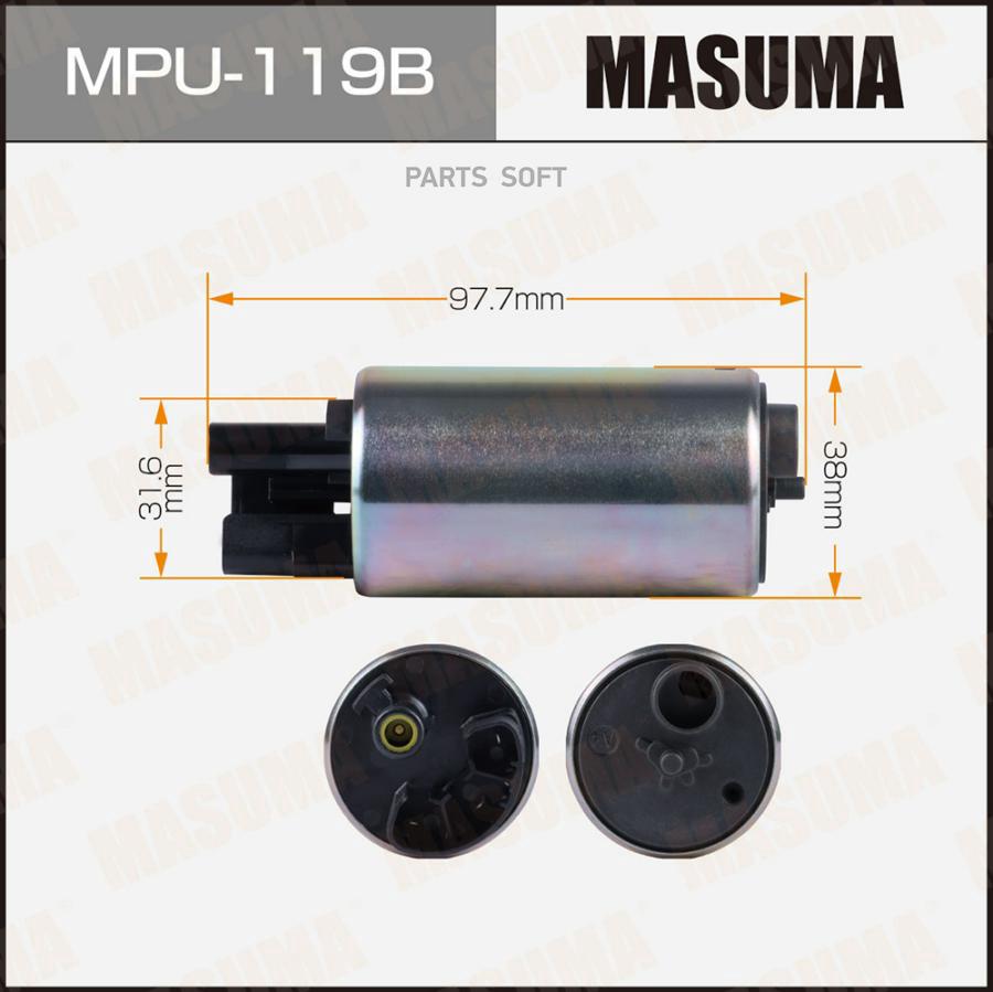 

Бензонасос masuma, toyota camry / axvh70, axvh75 бесщеточный