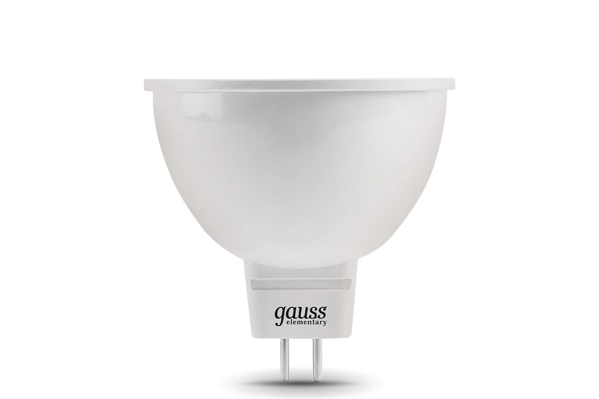 

Лампа LED GAUSS GU5.3, рефлектор, 7Вт, одна шт. 13527, Лампа LED GAUSS GU5.3, рефлектор, 7Вт, одна шт. [13527]