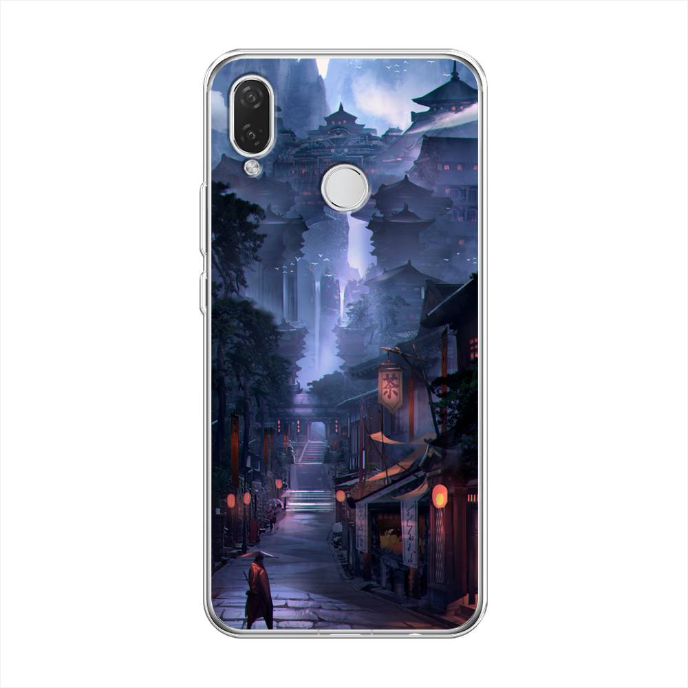 

Чехол Awog на Huawei Nova 3i "Одинокий самурай", Синий;черный;коричневый, 68350-10