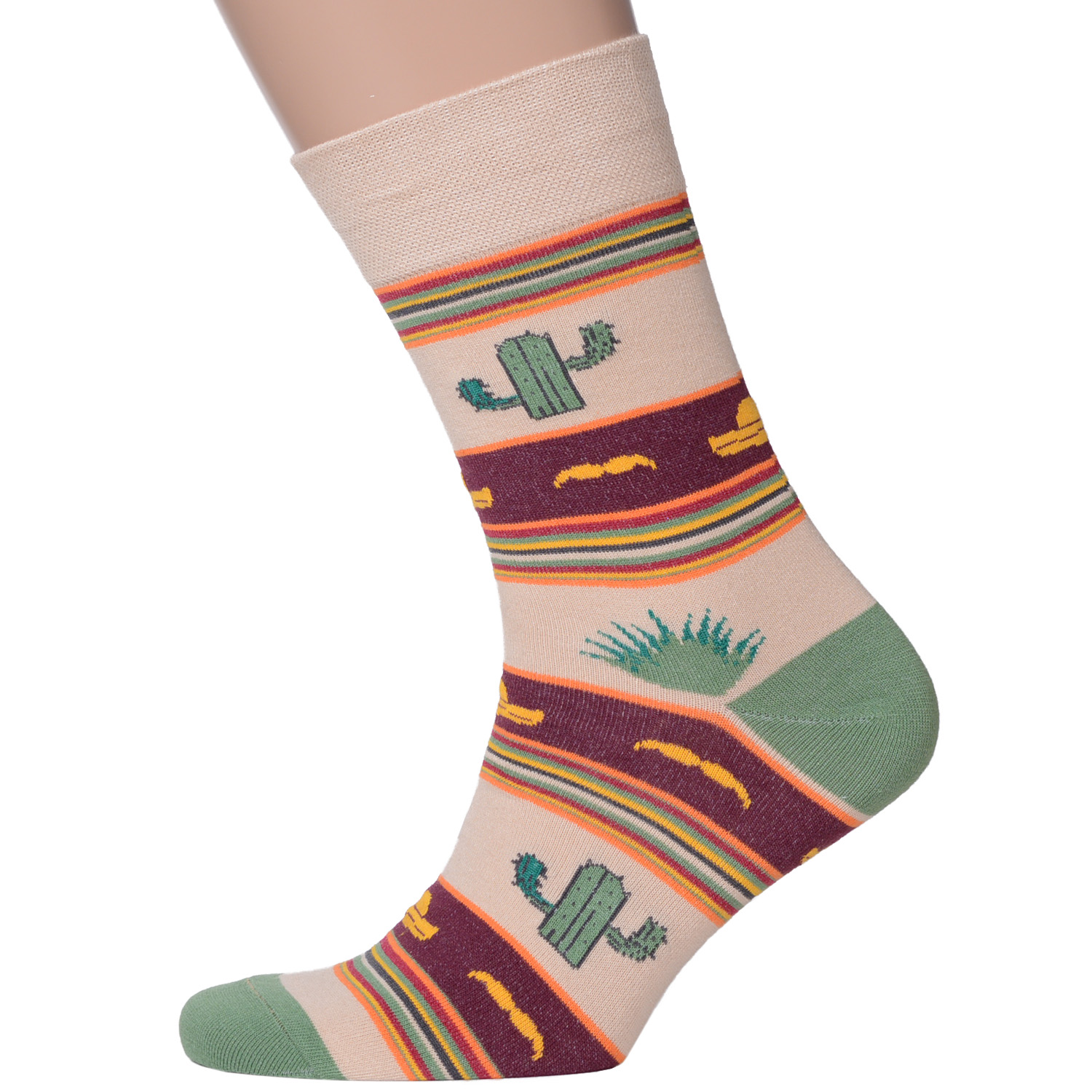 

Носки MoscowSocksClub nm-271 бежевые 29 (44-46), nm-271