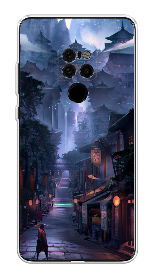 

Чехол Awog на Huawei Mate 20 "Одинокий самурай", Синий;черный;коричневый, 66850-10