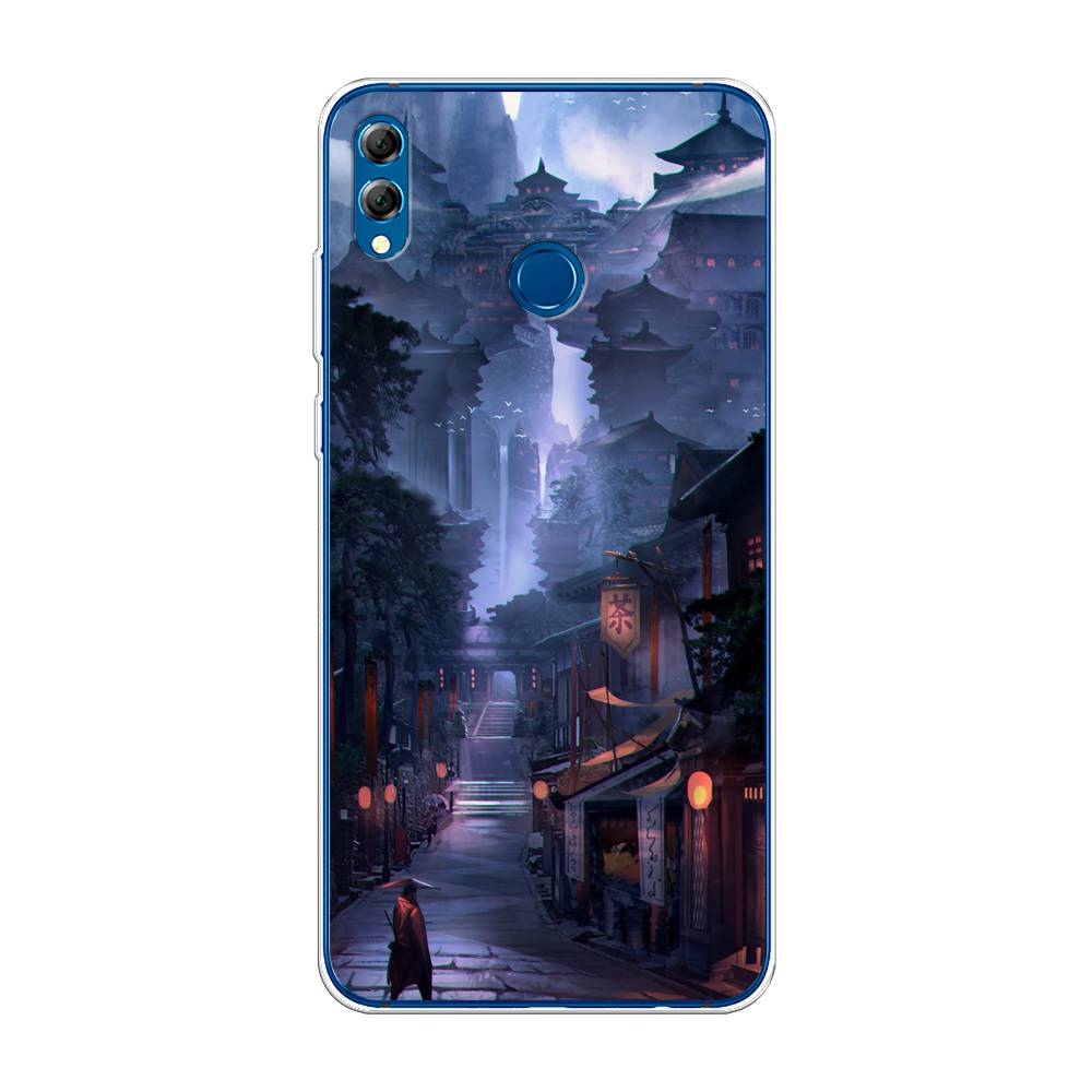 

Чехол Awog на Honor 8X Max "Одинокий самурай", Синий;черный;коричневый, 66550-10