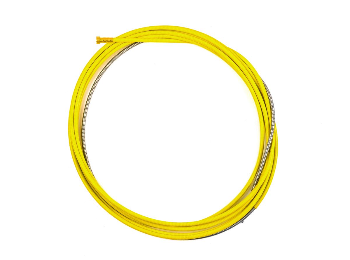Канал направляющий тефлон КЕДР EXPERT 1,2-1,6мм. 5,5 м желтый 8018879 канал направляющий кедр maxi 1 2–1 6 3 4 м желтый