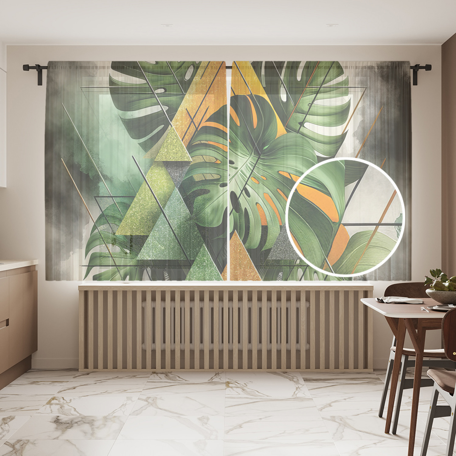 

Тюль JoyArty Туманный папоротник 145х180, tul_429412_145x180