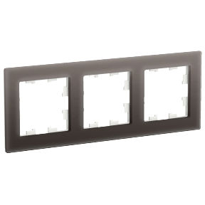 

Рамка 3-м atlasdesign nature стекло мокко sche atn320603, Бежевый, Nature
