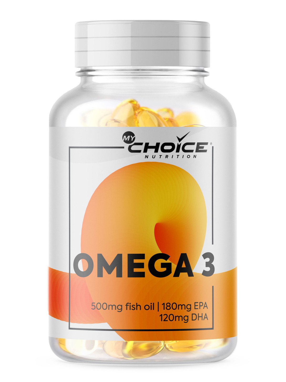 Купить Рыбий жир MyChoice Nutrition Omega 3 500 мг капсулы 90 шт.