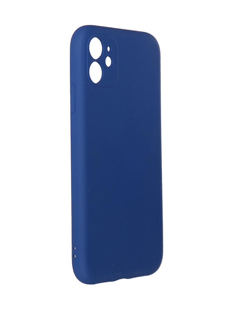 

Чехол Zibelino для Apple iPhone 11 Soft Case Blue ZSC-APL-11-BLU