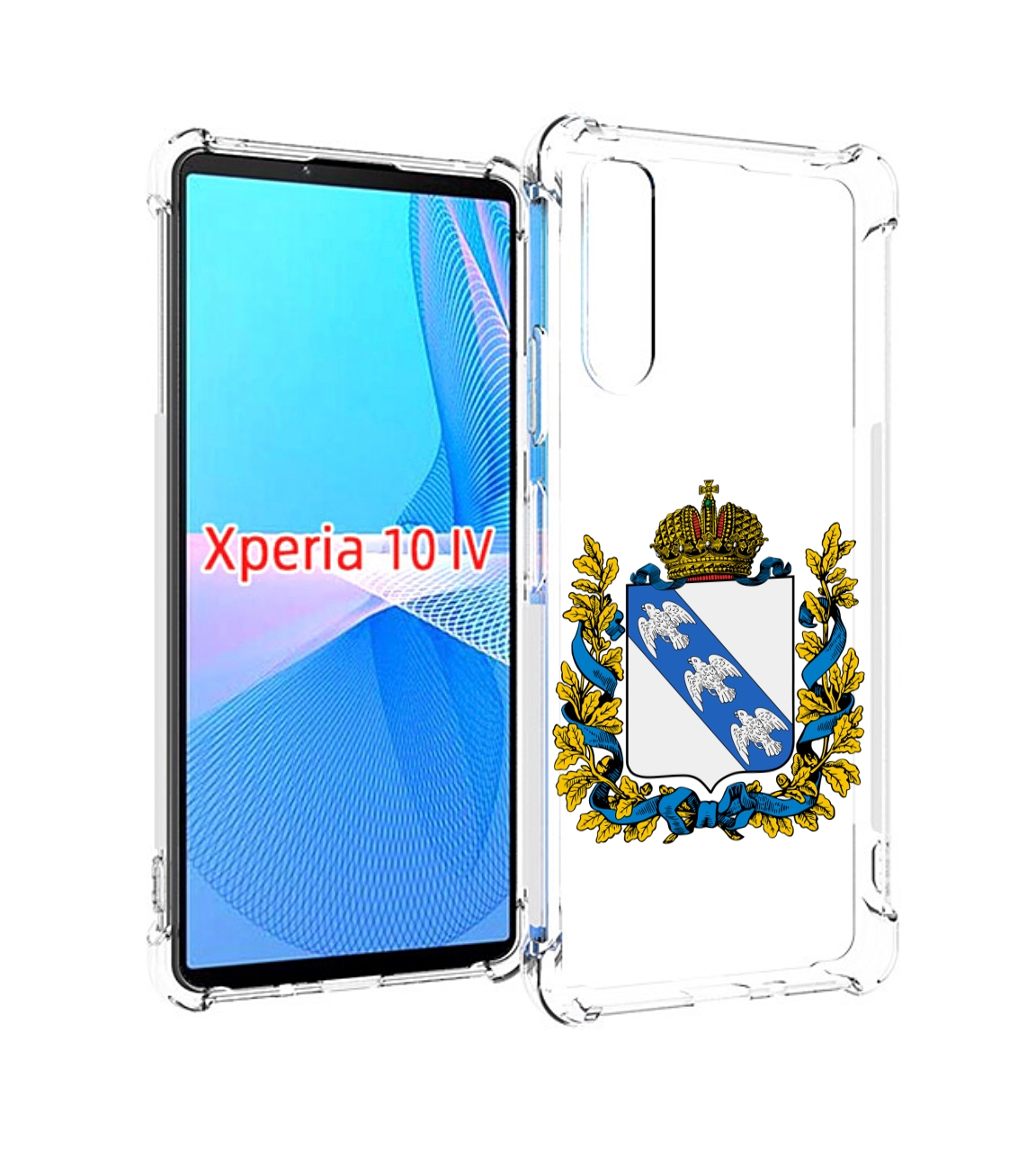 

Чехол MyPads герб-курская-область для Sony Xperia 10 IV (10-4), Прозрачный, Tocco