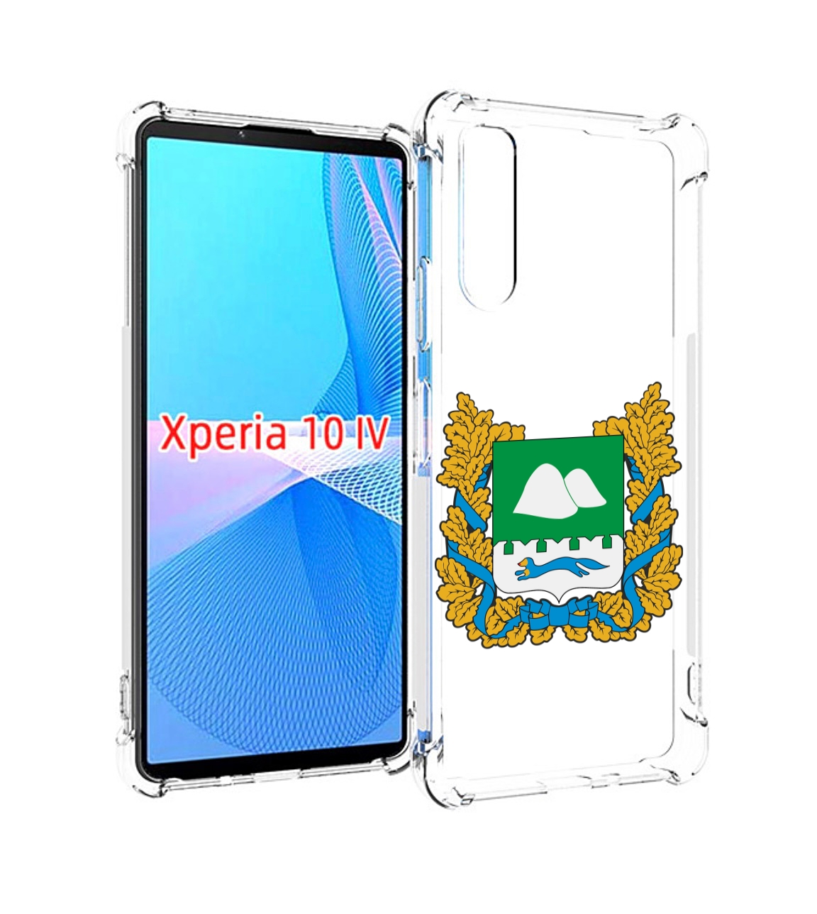 

Чехол MyPads герб-курганскои-области для Sony Xperia 10 IV (10-4), Прозрачный, Tocco
