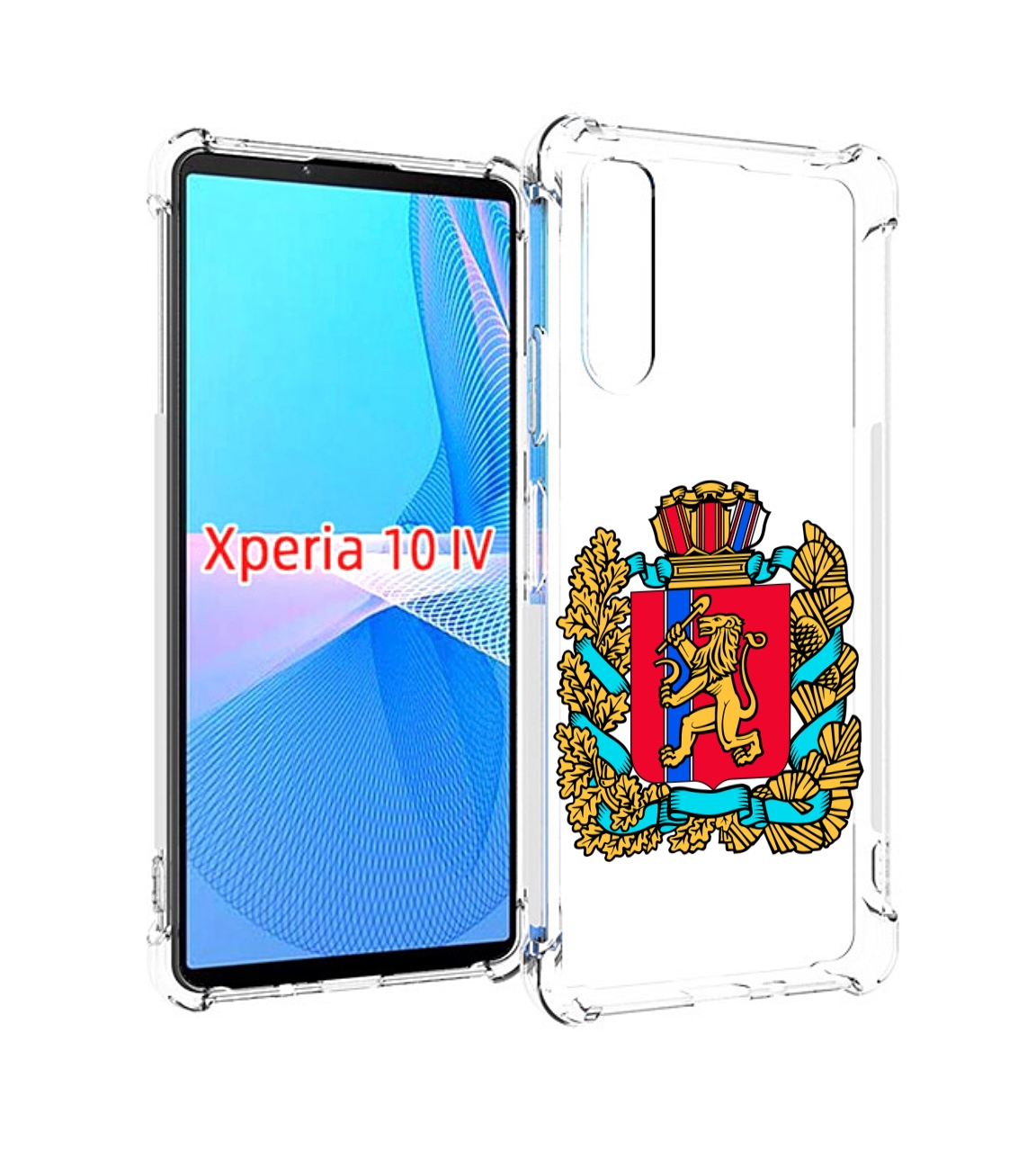 

Чехол MyPads герб-красноярскии-краи для Sony Xperia 10 IV (10-4), Прозрачный, Tocco