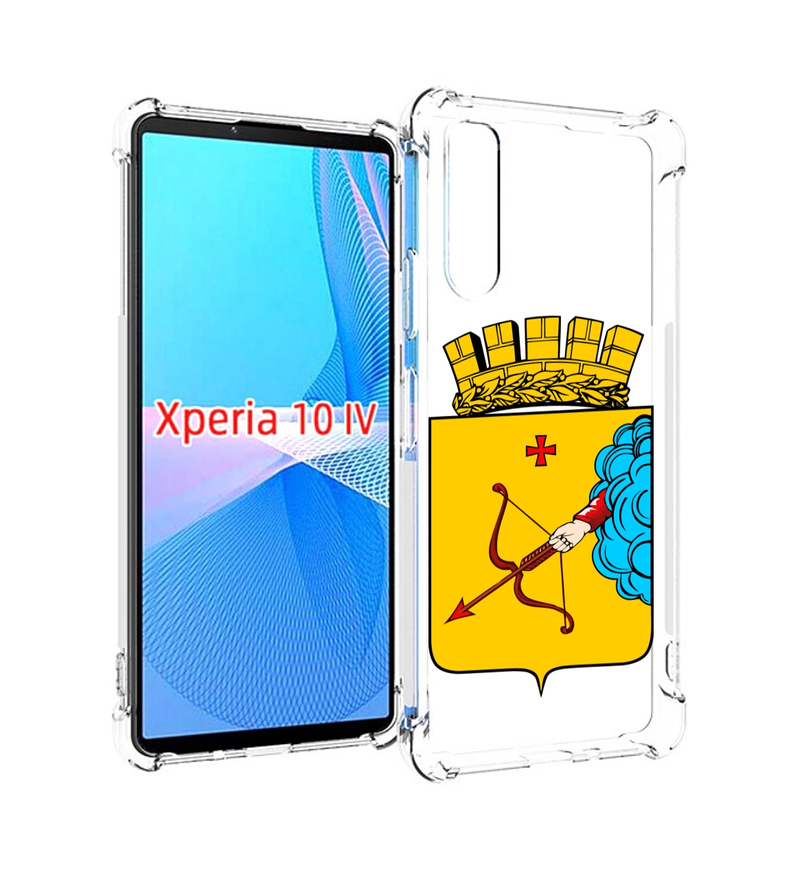 

Чехол MyPads герб-кировская-область для Sony Xperia 10 IV (10-4), Прозрачный, Tocco