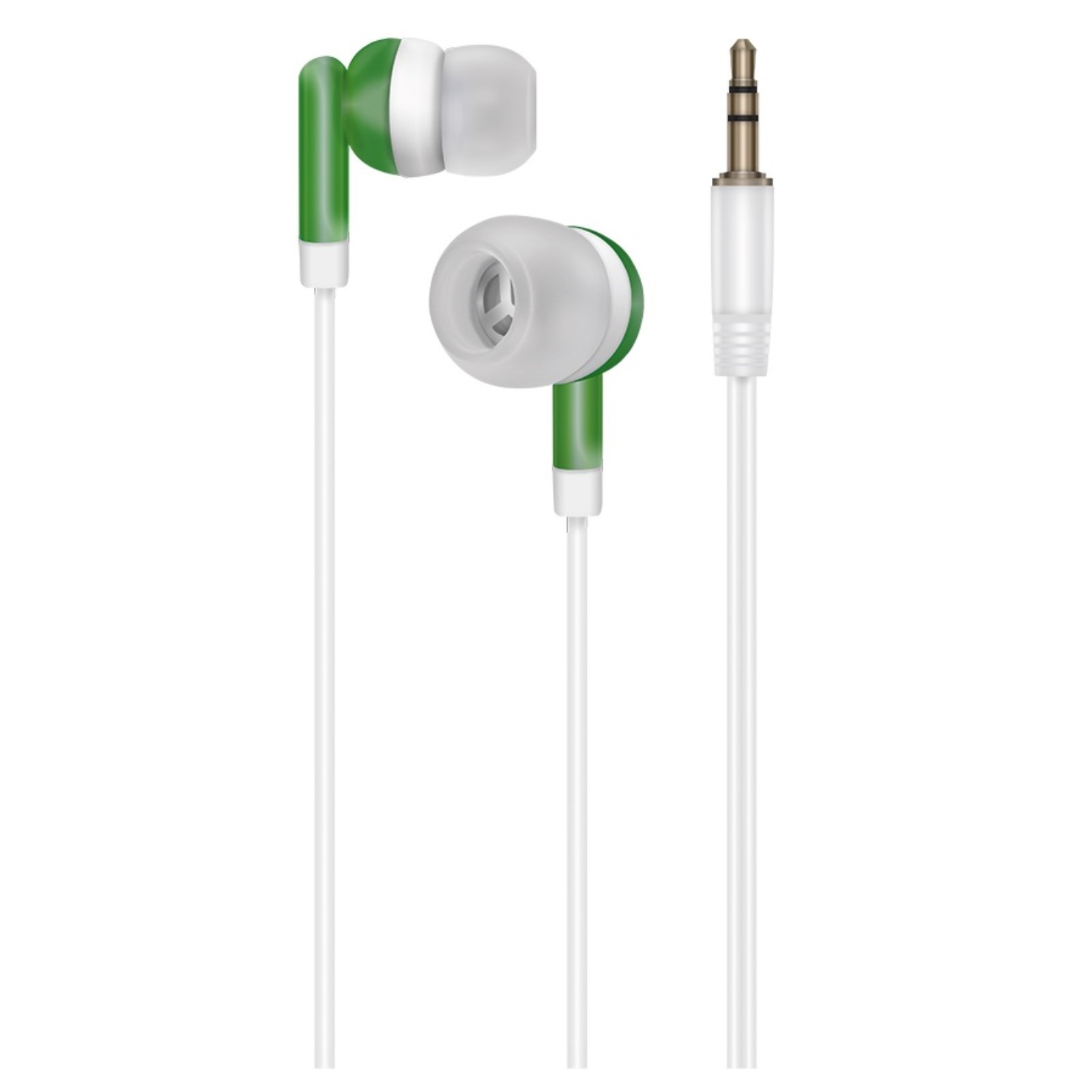 

Наушники OXION Simple EPO104, вакуумные, зеленые