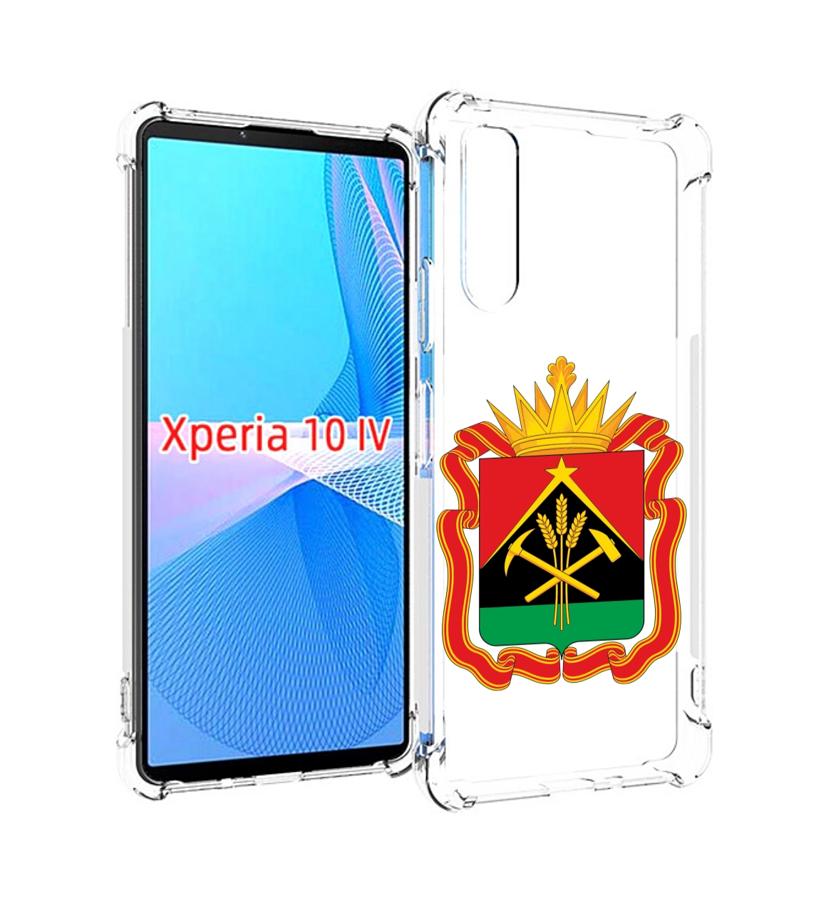 

Чехол MyPads герб-кемеровскои-области для Sony Xperia 10 IV (10-4), Прозрачный, Tocco