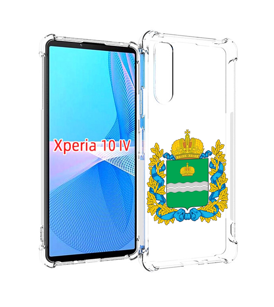 

Чехол MyPads герб-калужскои-области для Sony Xperia 10 IV (10-4), Прозрачный, Tocco