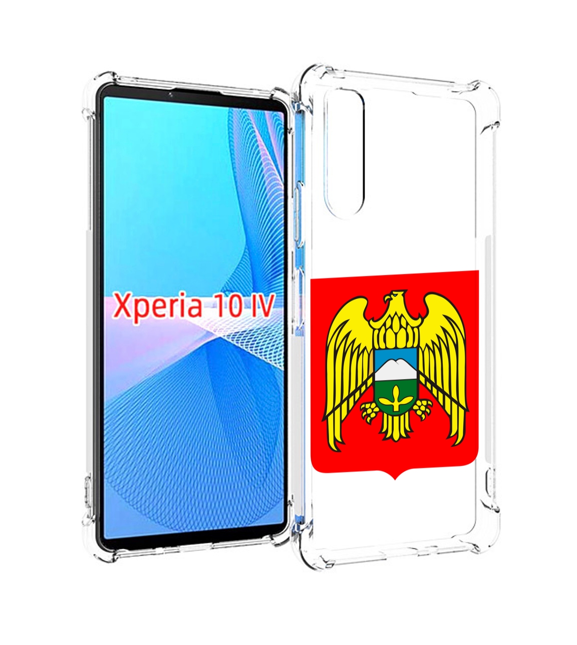 

Чехол MyPads герб-кабардино-балкария-нальчик для Sony Xperia 10 IV (10-4), Прозрачный, Tocco