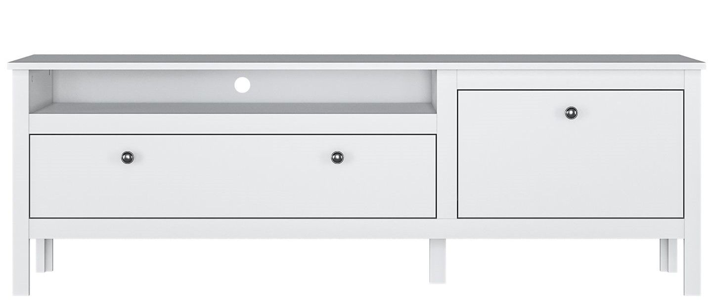 ТВ тумба Black Red White Хельга RTV1D1S белый