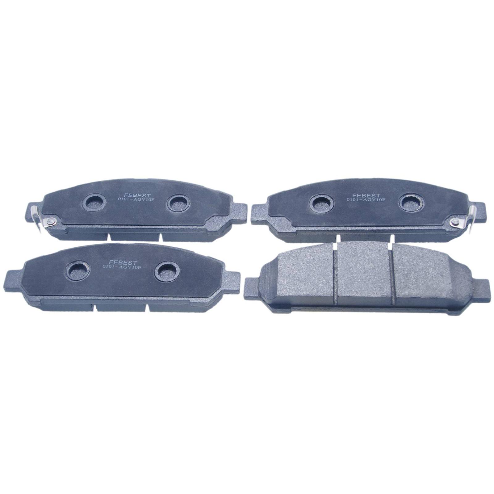 

Тормозные колодки FEBEST передние 0101agv10f