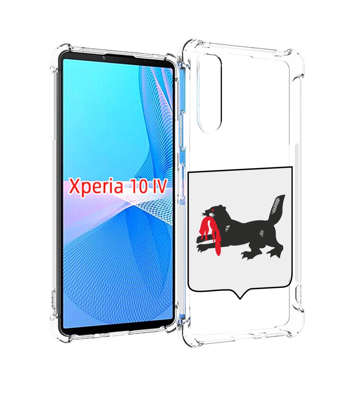 

Чехол MyPads герб-игркутскои-области для Sony Xperia 10 IV (10-4), Прозрачный, Tocco