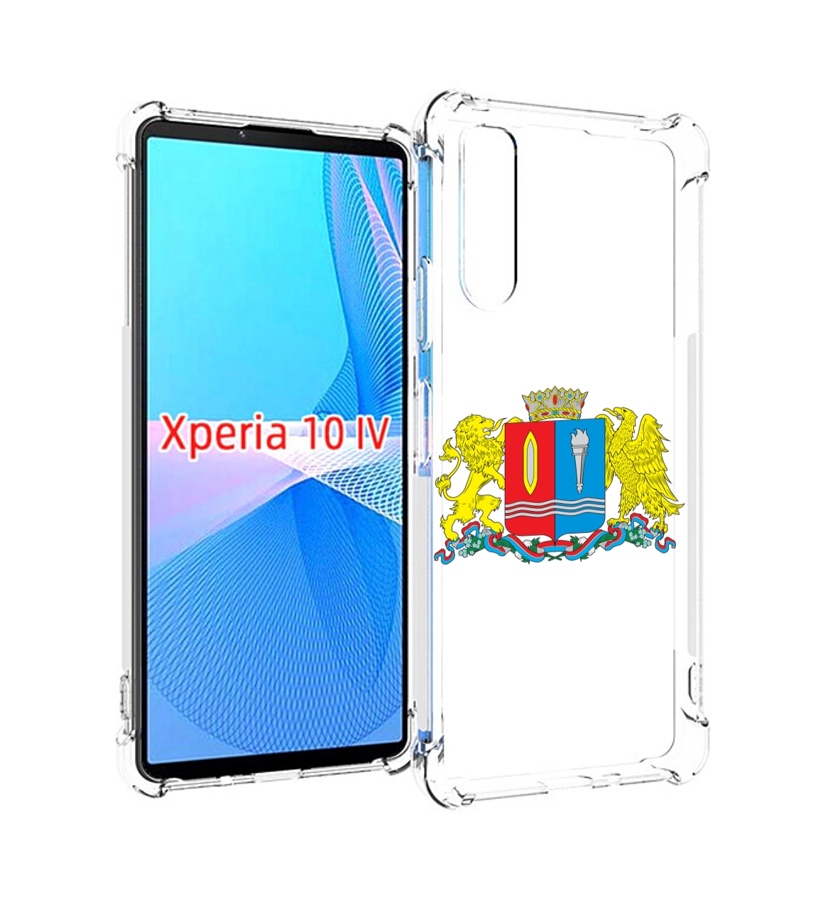 

Чехол MyPads герб-иваноскои-области для Sony Xperia 10 IV (10-4), Прозрачный, Tocco