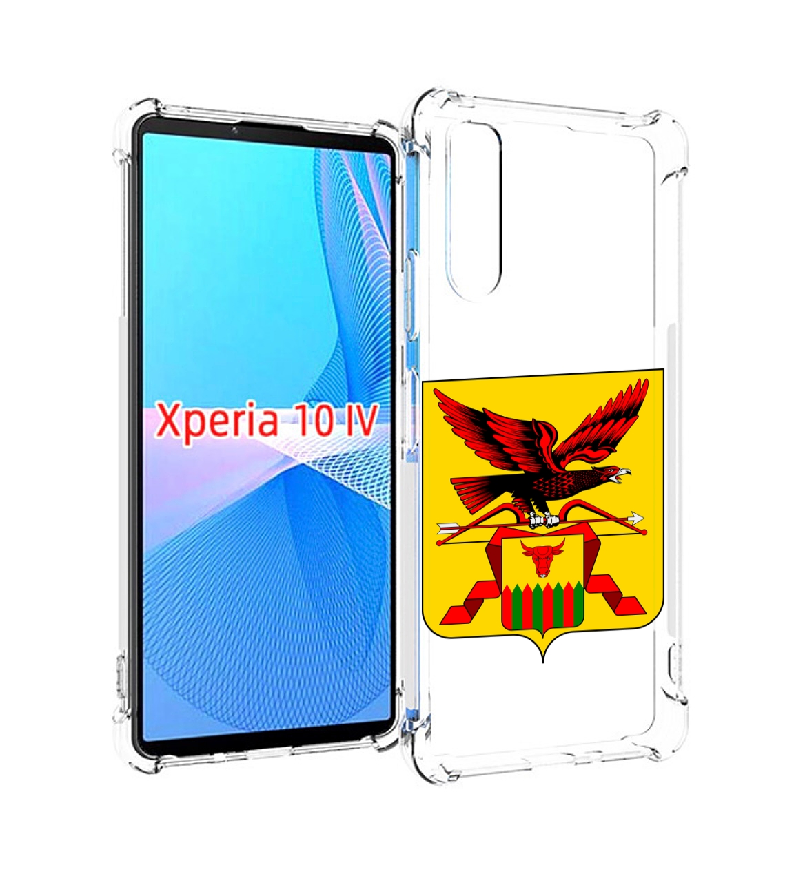 

Чехол MyPads герб-забаикальскии-краи для Sony Xperia 10 IV (10-4), Прозрачный, Tocco