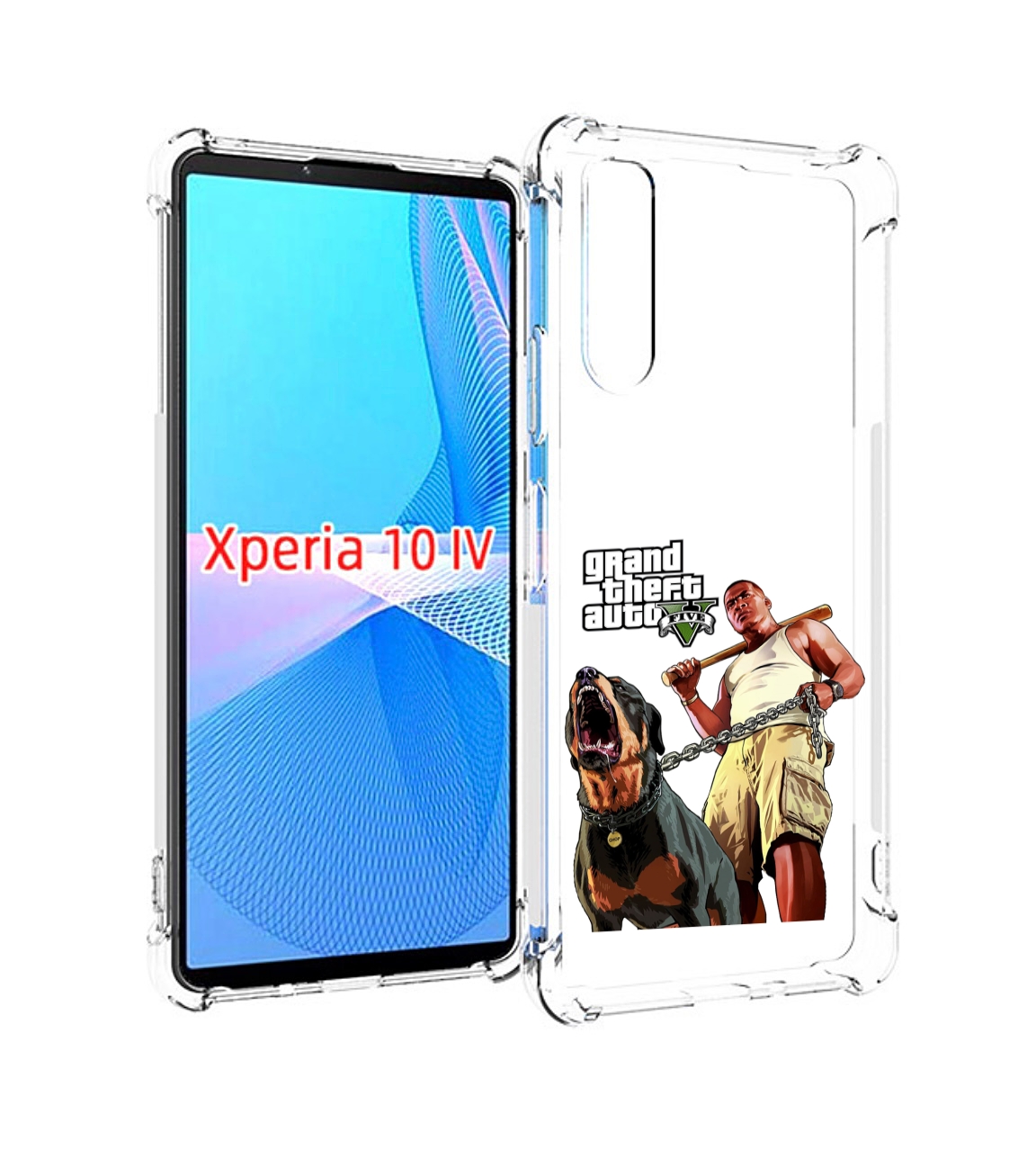 

Чехол MyPads GTA грозная собака для Sony Xperia 10 IV (10-4), Прозрачный, Tocco