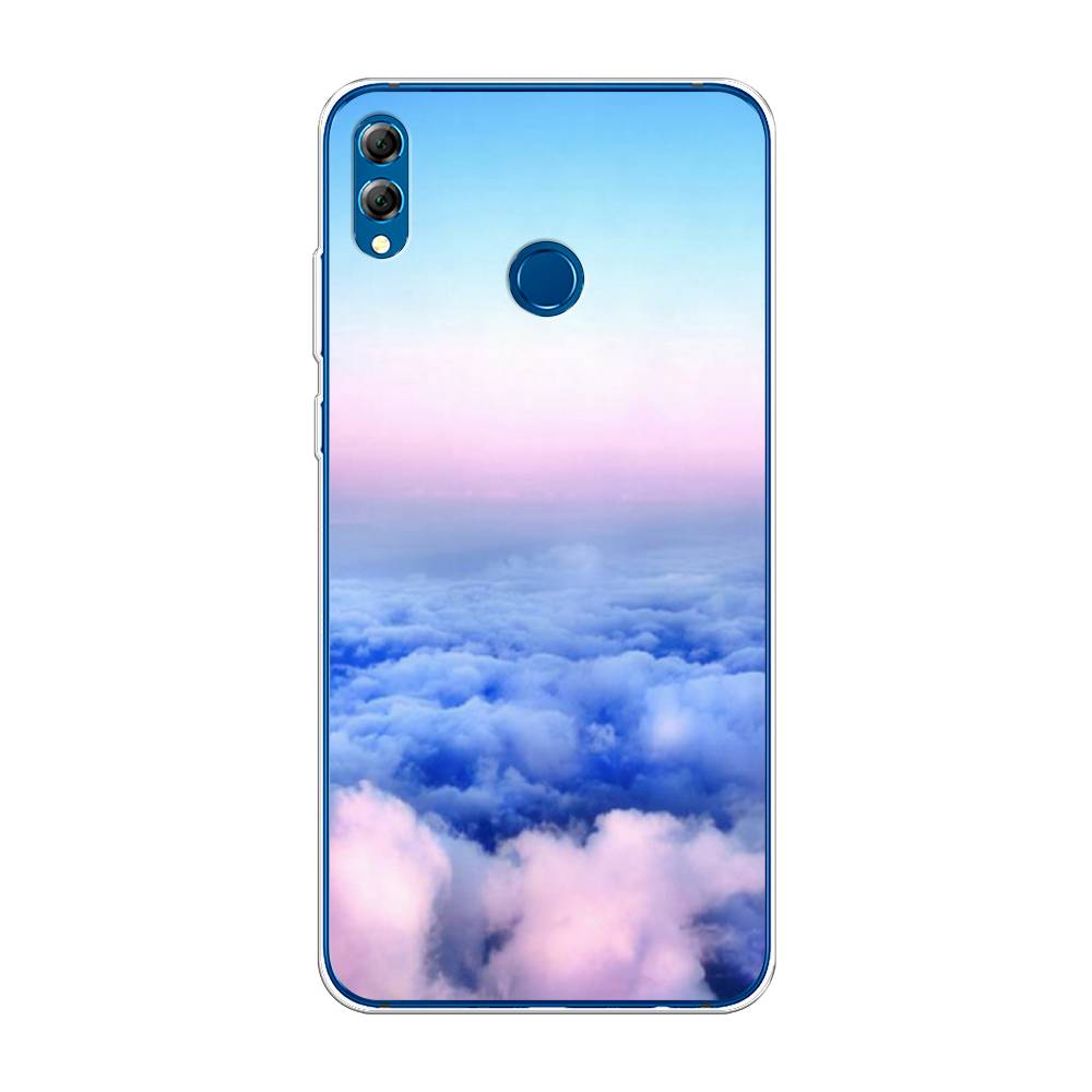 

Чехол Awog на Honor 8X Max "Облака", Голубой;розовый, 66550-4