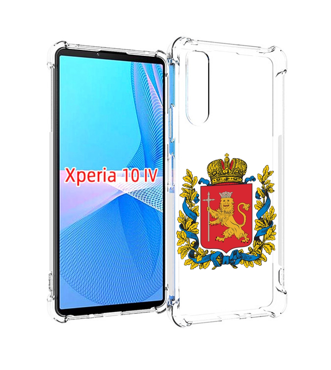 

Чехол MyPads герб-владимирская-область для Sony Xperia 10 IV (10-4), Прозрачный, Tocco