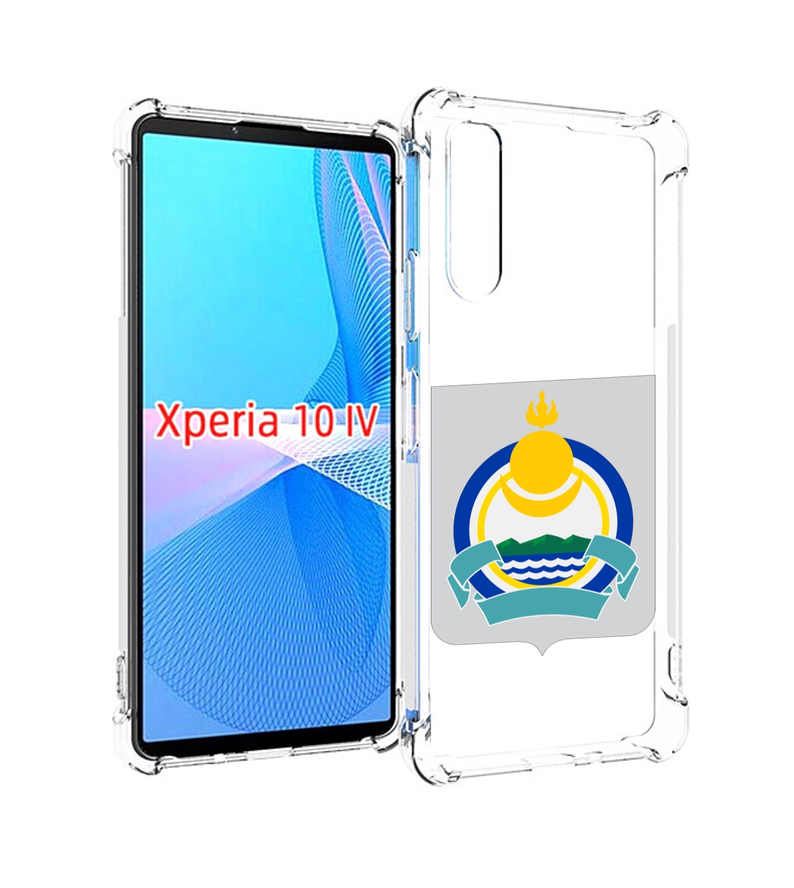 

Чехол MyPads герб-бурятия для Sony Xperia 10 IV (10-4), Прозрачный, Tocco