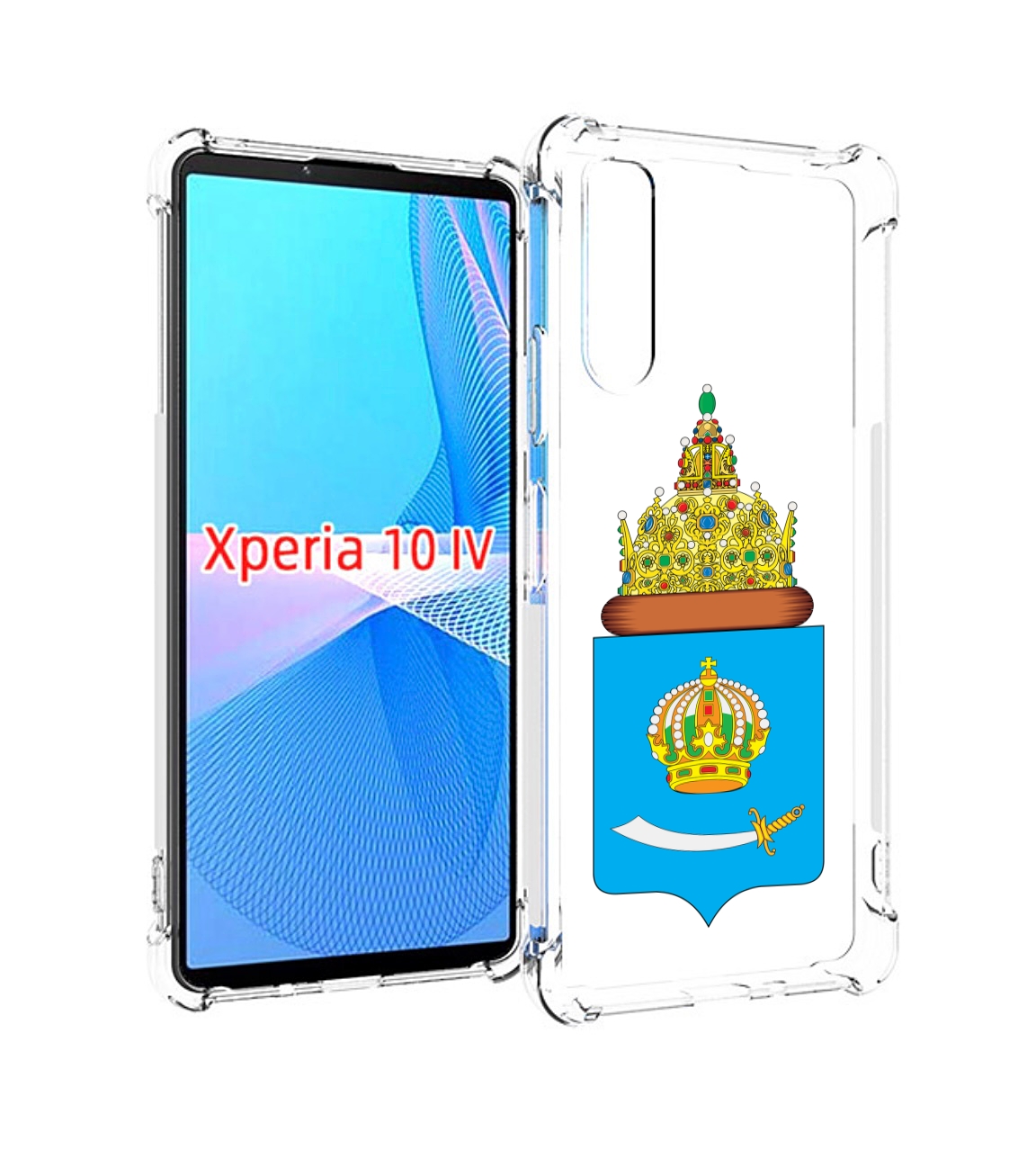

Чехол MyPads герб-астраханскои-области для Sony Xperia 10 IV (10-4), Прозрачный, Tocco