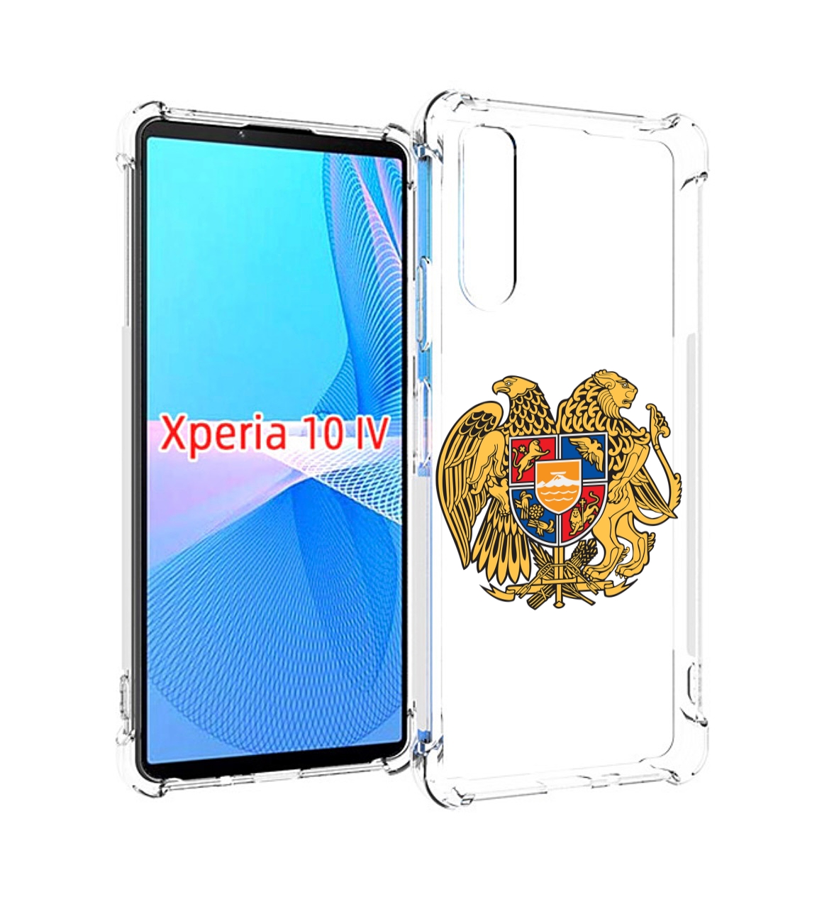 

Чехол MyPads герб-армении для Sony Xperia 10 IV (10-4), Прозрачный, Tocco