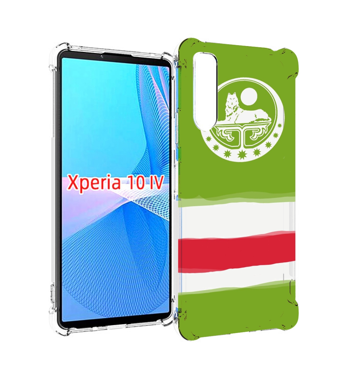 

Чехол MyPads герб флаг чечня для Sony Xperia 10 IV (10-4), Tocco