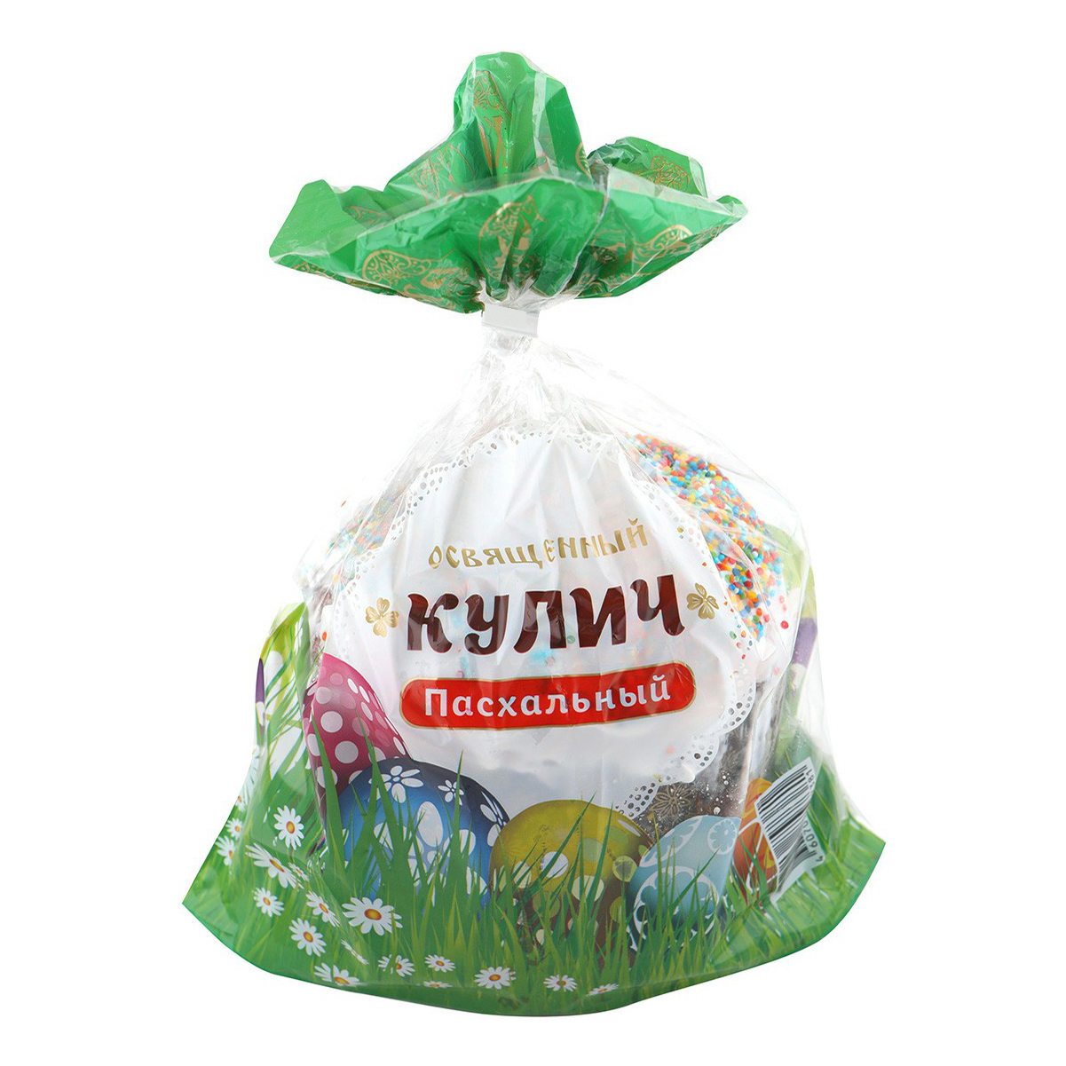 

Кулич Ижевский хлебозавод № 3 Пасхальный бездрожжевой с изюмом 470 г