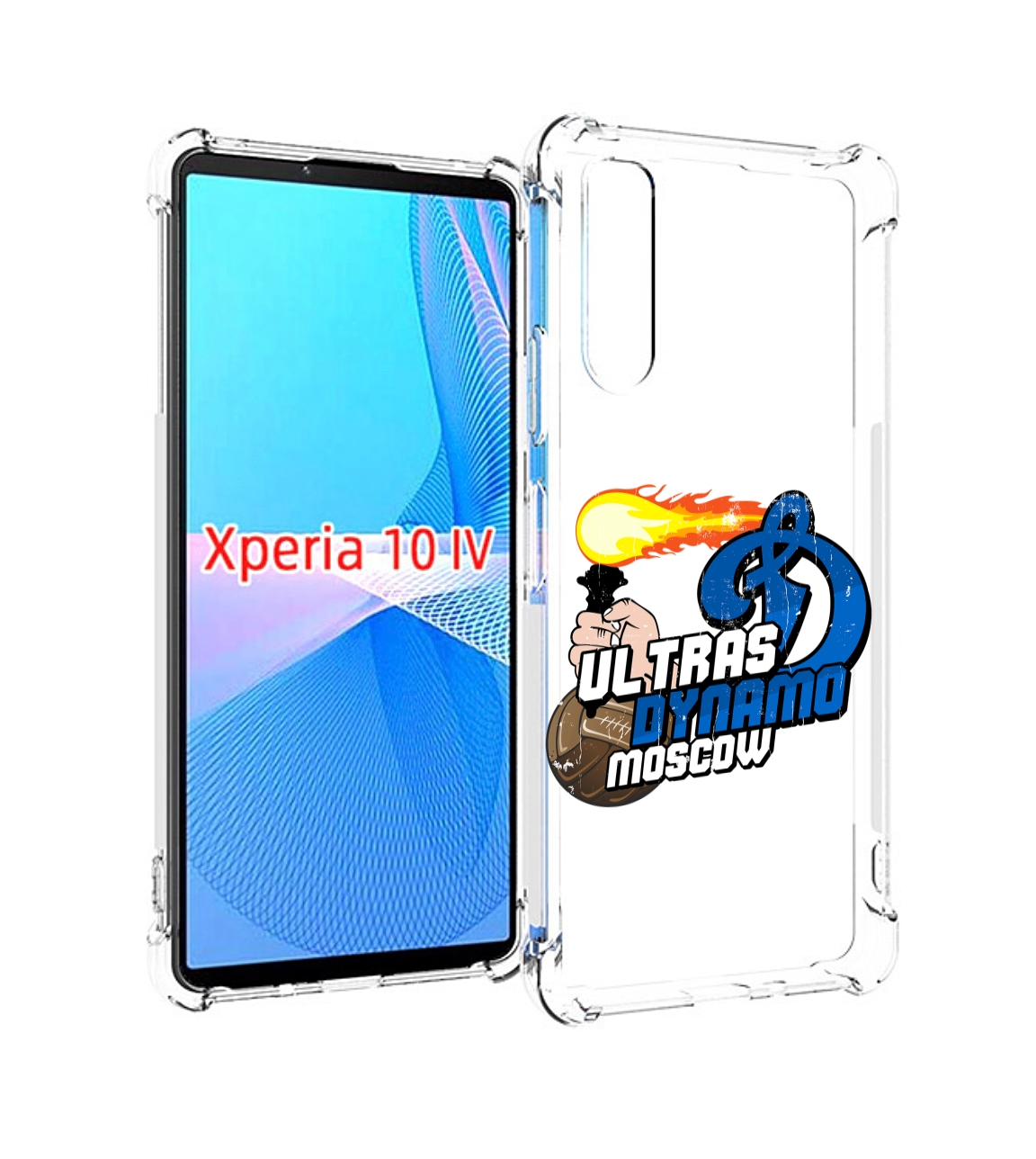 

Чехол MyPads ФК Динамо для Sony Xperia 10 IV (10-4), Прозрачный, Tocco