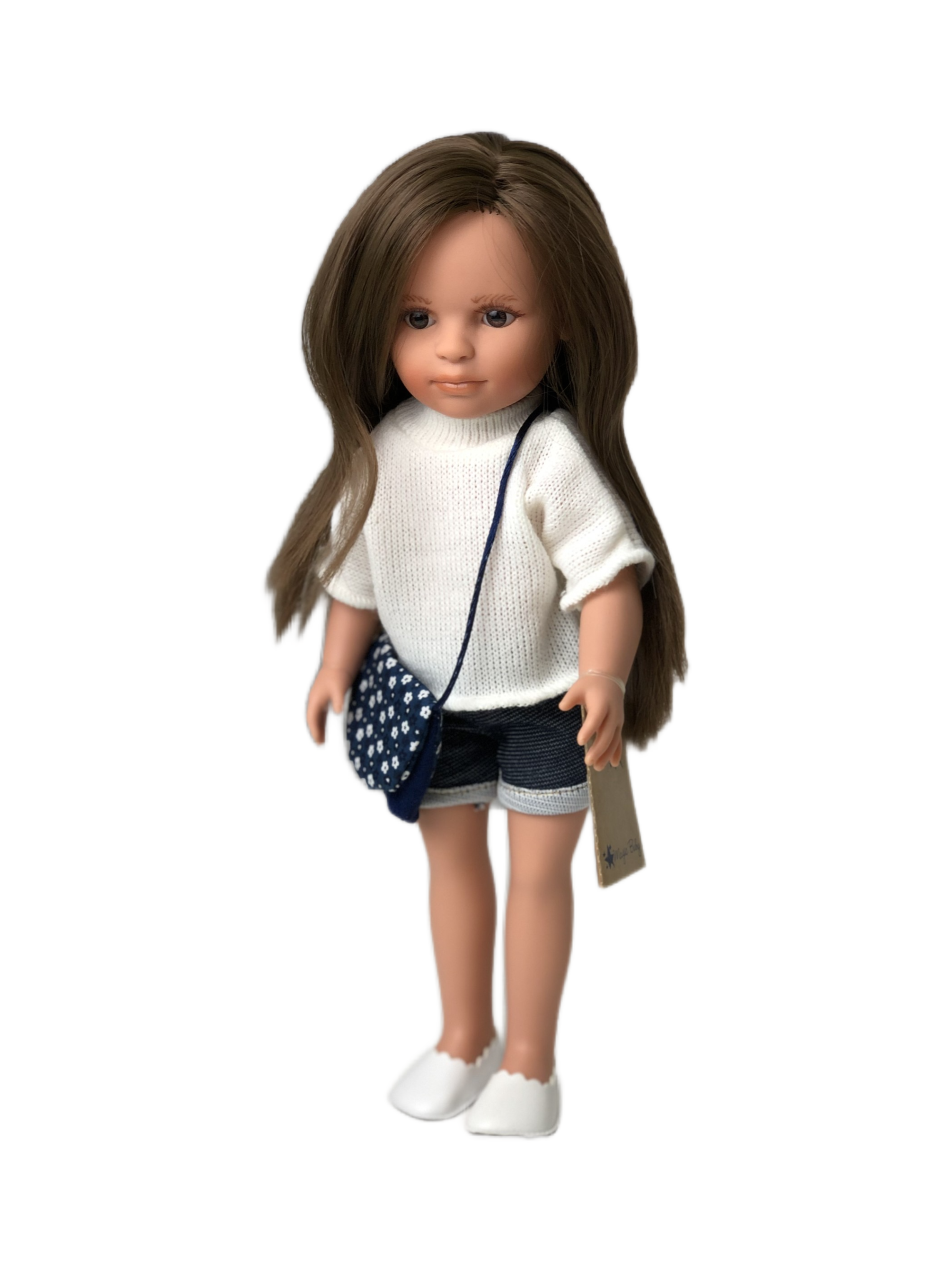 Кукла Lamagik Нина, темные волосы, с сумочкой 33109, 33 см