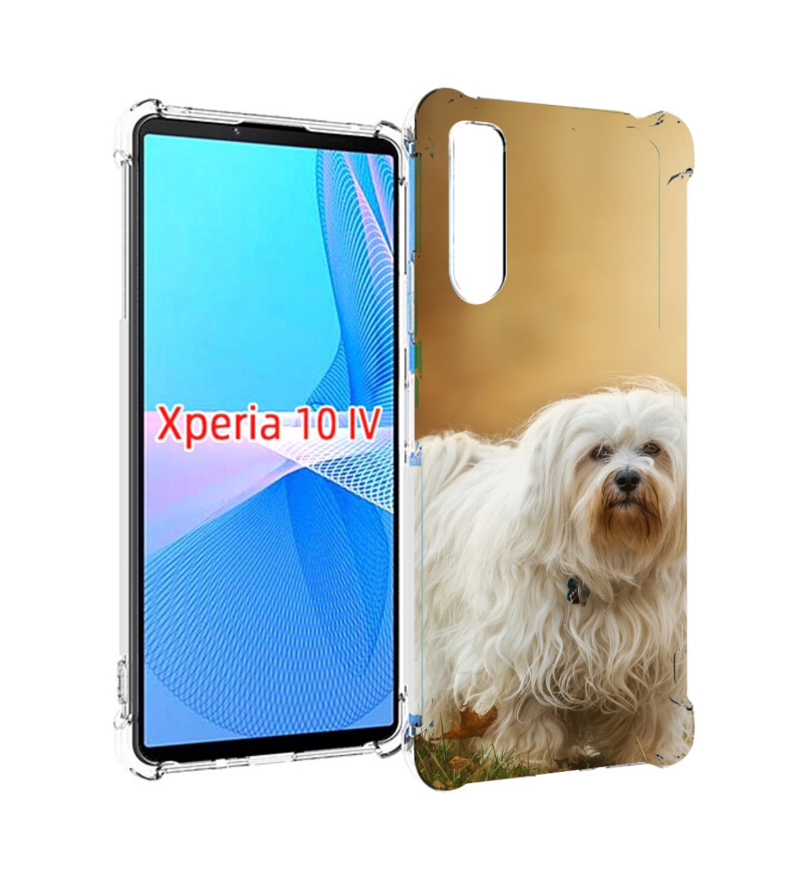 

Чехол MyPads гаванскии бишон для Sony Xperia 10 IV (10-4), Прозрачный, Tocco