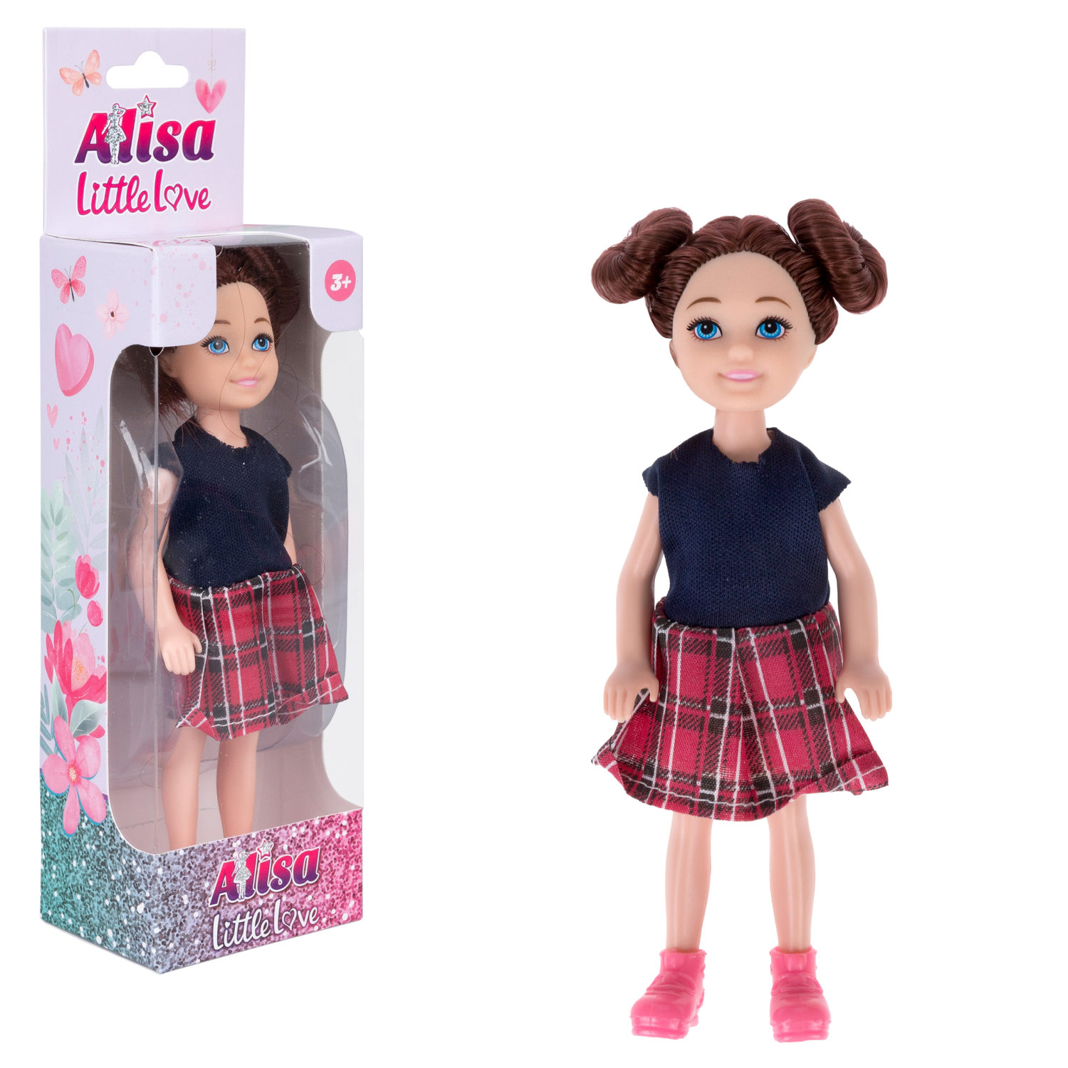 Кукла 1toy Alisa Little Love 15,2 см брюнетка