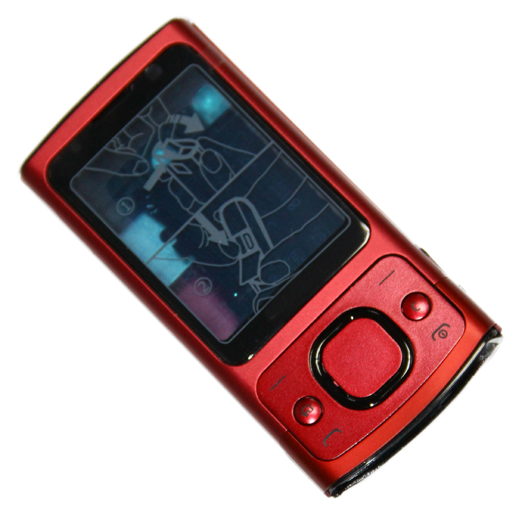 

Корпус для Nokia 6700s с клавиатурой <красный>