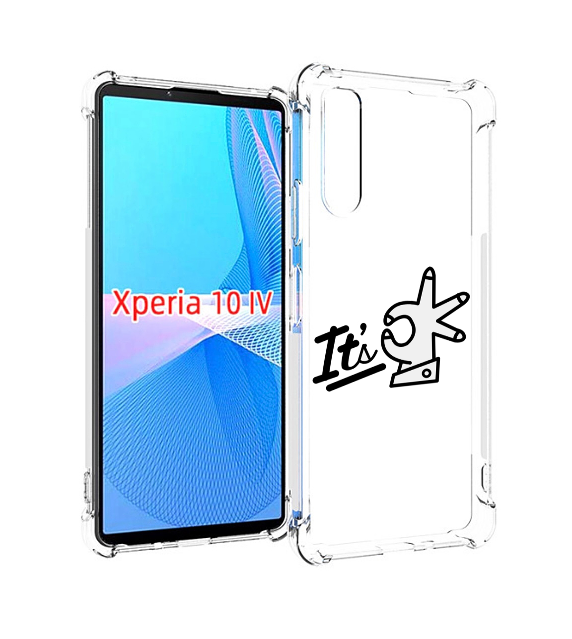 

Чехол MyPads все-ок для Sony Xperia 10 IV (10-4), Прозрачный, Tocco