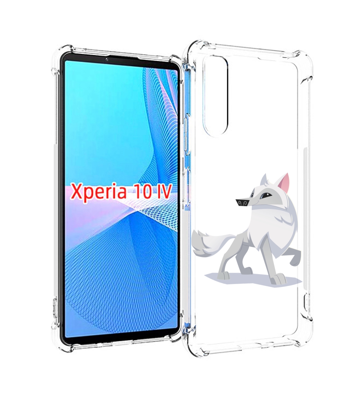 

Чехол MyPads волчок-серый для Sony Xperia 10 IV (10-4), Прозрачный, Tocco