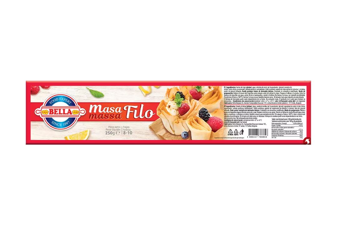 

Тесто Фило BulgarFood Bella 250 г