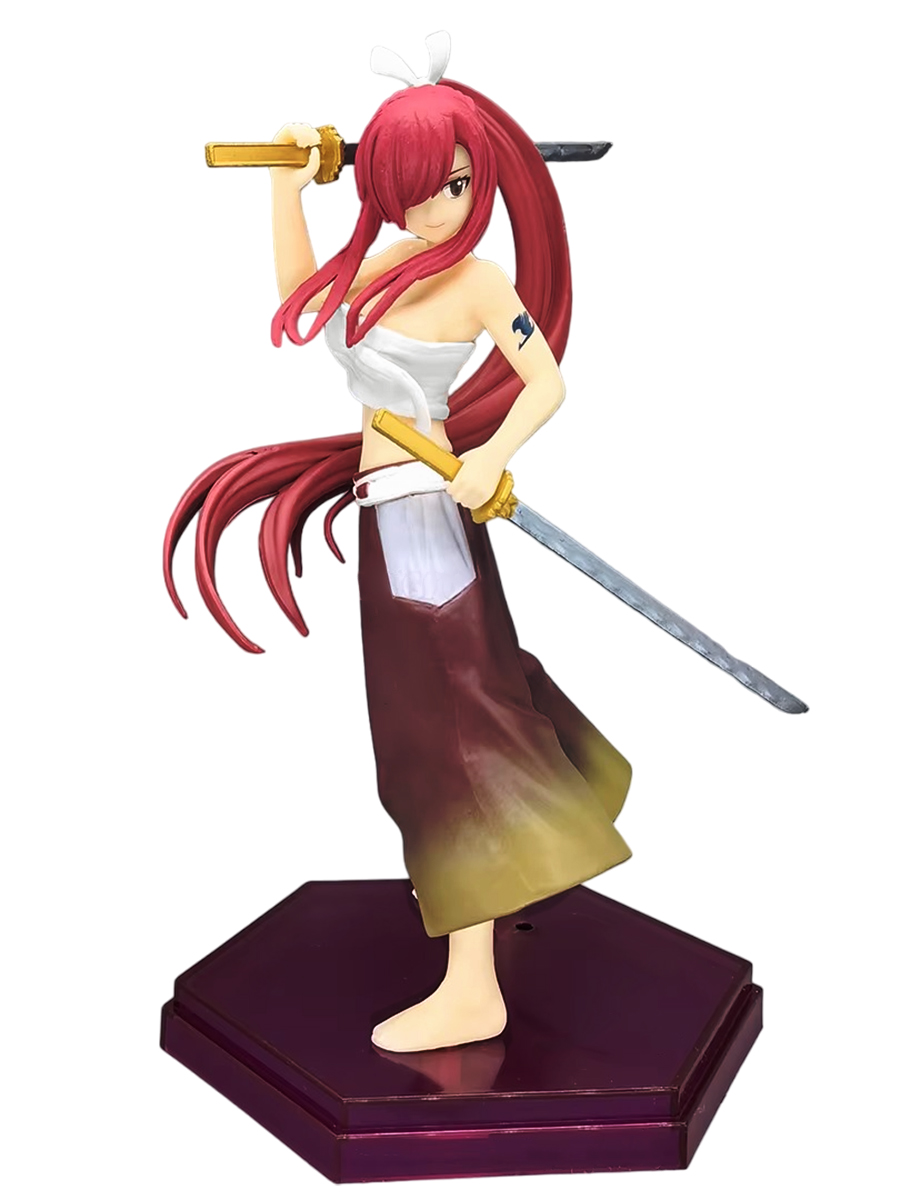 

Фигурка StarFriend Хвост феи Эрза Скарлет с мечами Fairy Tail 18,5 см, Хвост феи Эрза Скарлет с мечами Fairy Tail