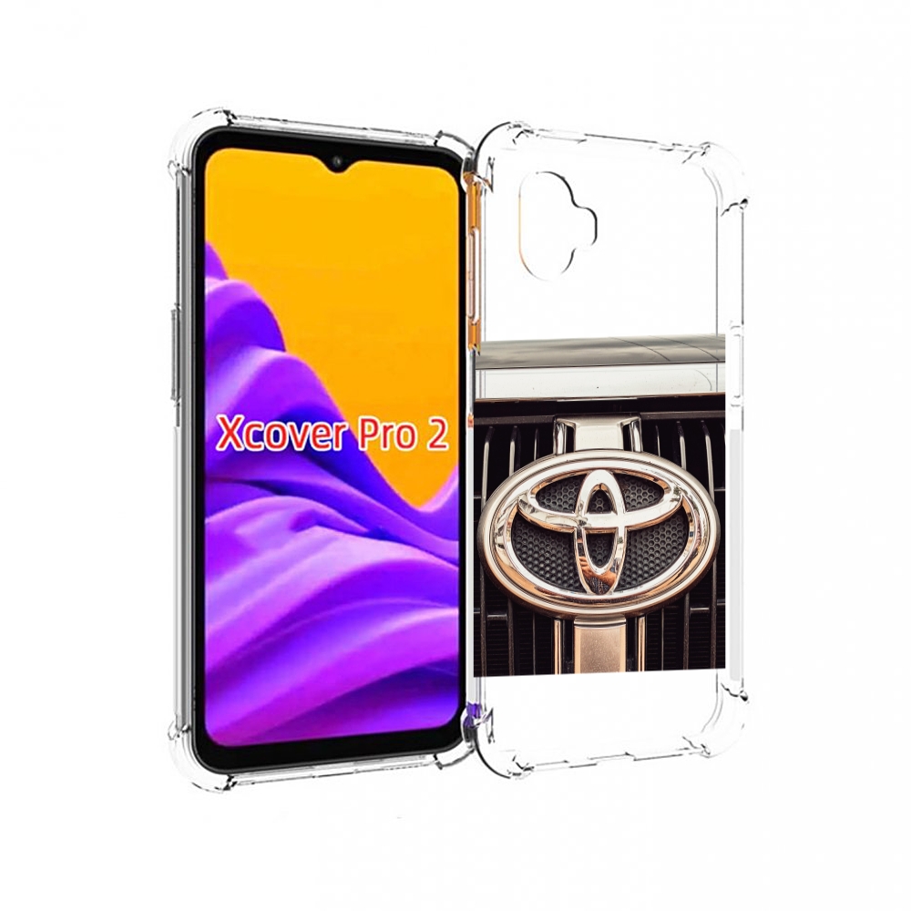 

Чехол MyPads toyota 3 для Samsung Galaxy Xcover Pro 2, Прозрачный, Tocco