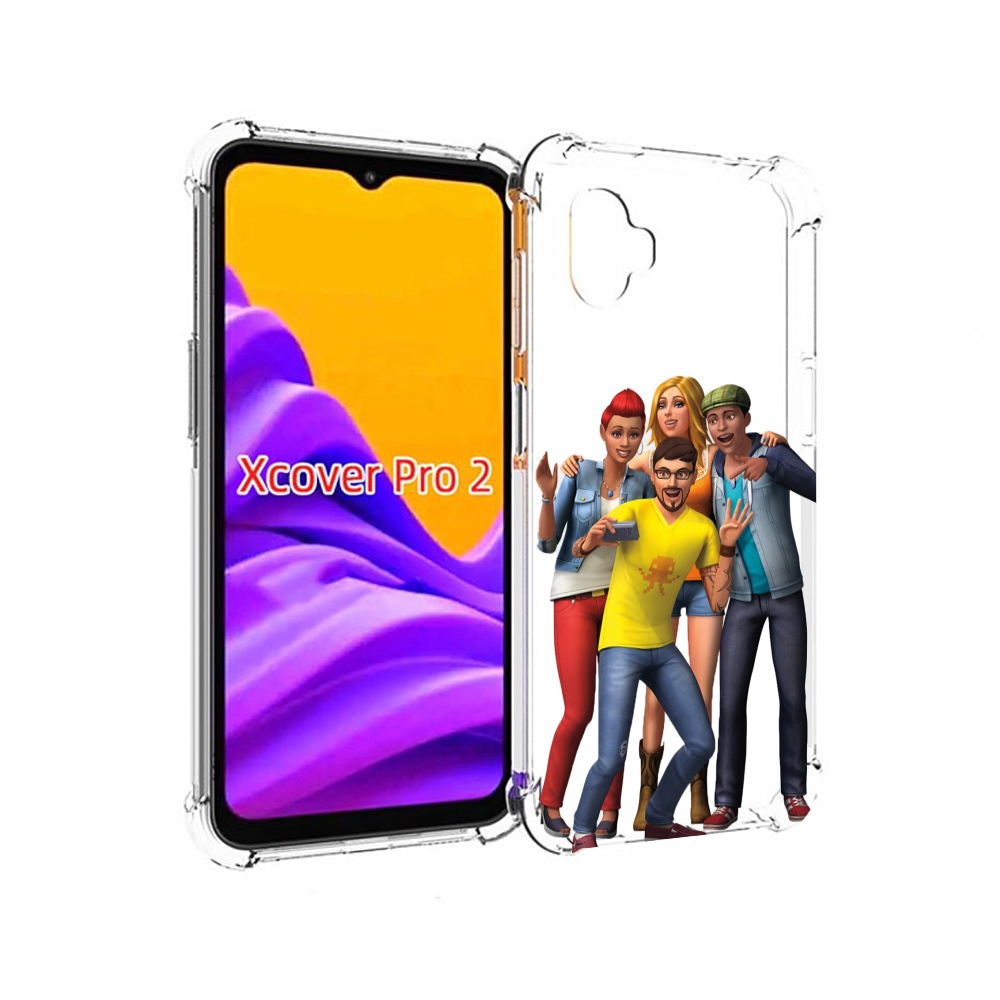 

Чехол MyPads sims для Samsung Galaxy Xcover Pro 2, Прозрачный, Tocco