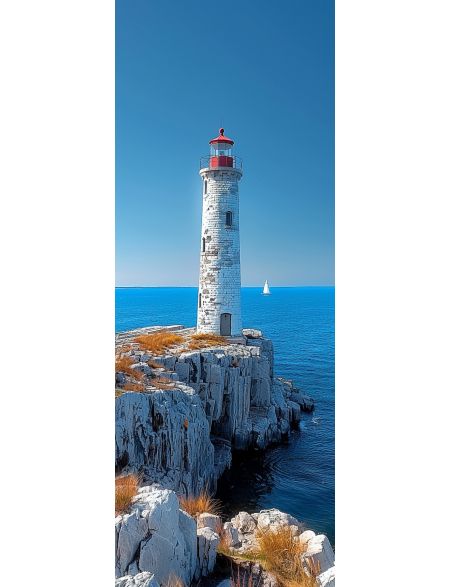 

Алмазная мозаика без подрамника Маяк, 40x14 см, 40 цветов, 86946, НА-069
