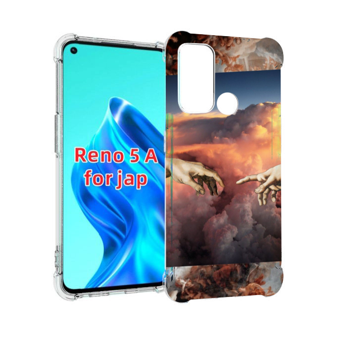 

Чехол MyPads красивая-картина для Oppo Reno 5A, Прозрачный, Tocco