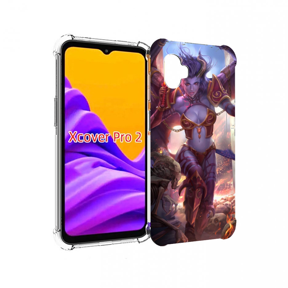 

Чехол MyPads queen of pain dota 2 для Samsung Galaxy Xcover Pro 2, Прозрачный, Tocco