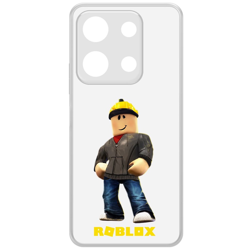 

Чехол-накладка Krutoff Clear Case Roblox-Строитель для INFINIX Note 30i, Прозрачный