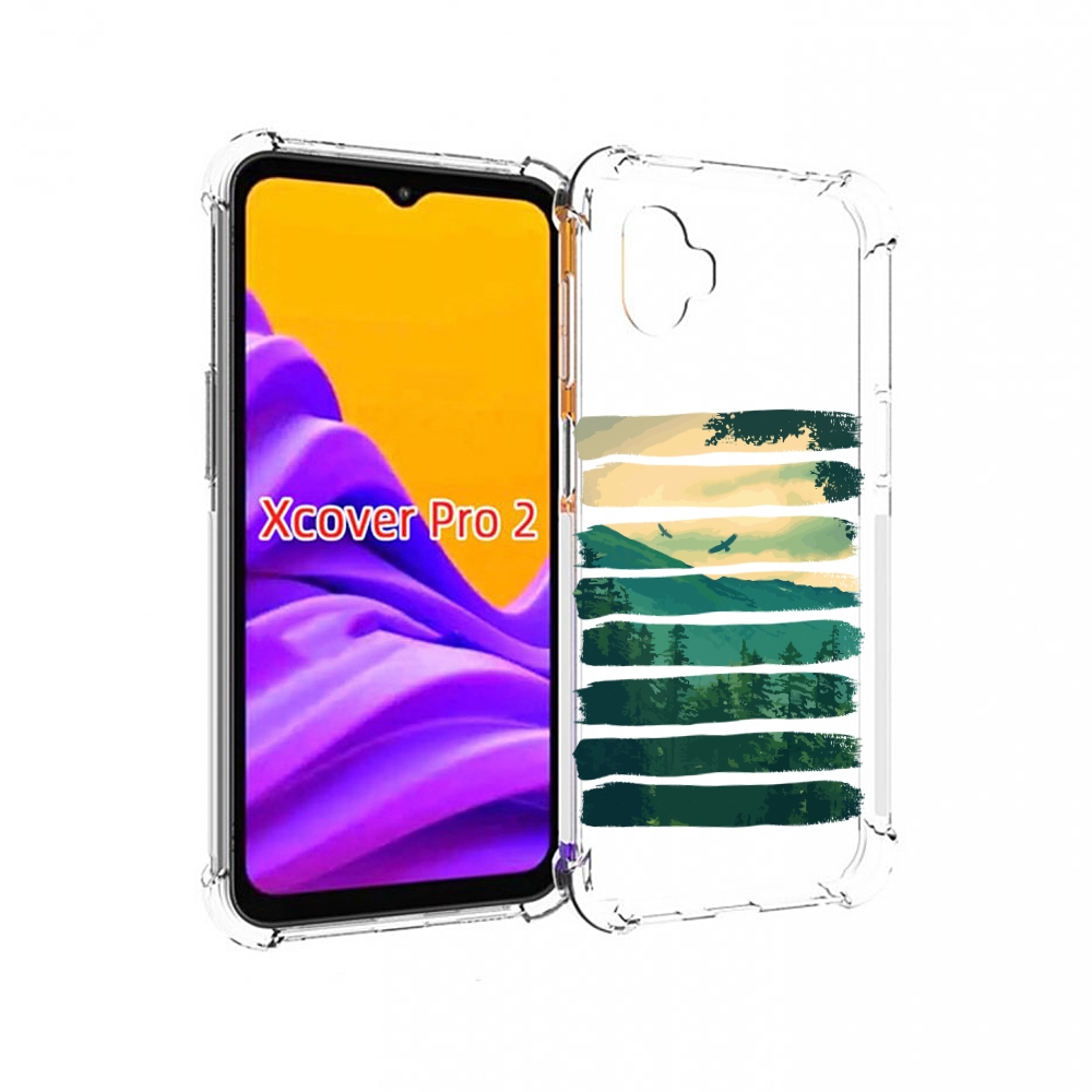 

Чехол MyPads Лесная чаща для Samsung Galaxy Xcover Pro 2, Прозрачный, Tocco