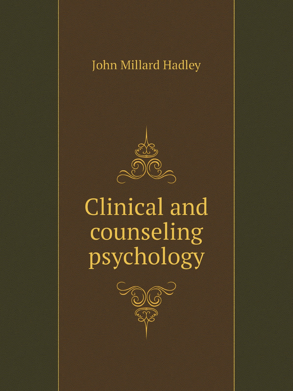 

Clinical and counseling psychology